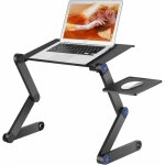 Support pour ordinateur portable - table de lit pliable table pour pc support de lecture inclinable pour ...