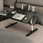 Support ordinateur portable tablette table de lit pliable pour ordinateur portable plateau de lit pliant ...