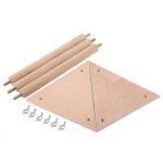 Support pour perroquet perchoir pour oiseau animal de compagnie aire de jeu support dactivit en bois ...