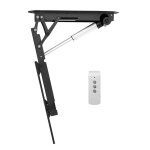 Support de plafond motoris� - duoku - dt680 - 32 � 70 pouces - vesa 24x24 - capacit� 110 lb