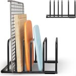 Support pour planche  dcouper - support de couvercle de pot - conomisez de lespace dans la cuisine ...