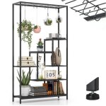 Support pour plantes - relax4life - 6 niveaux - porte - plante interieur 180cm - 10 crochets suspendus ... Support pour plantes - relax4life - 6 niveaux - porte - plante interieur 180cm - 10 crochets suspendus ...