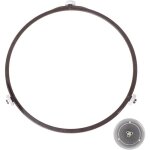 Support plateau tournant universel de 22cm?anneau rotatif micro - ondes de plateau tournant verre 22cm ...