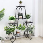 Support pot de fleurs en fer - �tag�res plantes int�rieur - porte plantes pour balcon salon jardin 86. ...