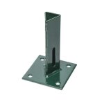 Support poteau fer forme t werka pro vert Support poteau fer forme t werka pro vert