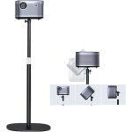Support de projecteur en mtalhauteur rglable de 50  125cm avec rotation dangle  360peu encombrantsupporte ...