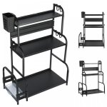 Support de rangement de cuisine �tag�re � �pices avec support � baguettes et support � planches � d�couper ...