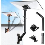 Support starlink gen 3 siwket kit de montage rglable 360 avec adaptateur pour internet satellite