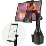 Support tablette voiture 2 - in - 1 support tablette et smartphone voiture avec bras r�glable pour ipad ...