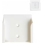 Support tlcommande mural compatible somfy smoove origin rts - blanc installation facile & rapide store ...