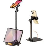 Support telephone bureauhauteur et angle r�glables porte telephonetable de support t�l�phone pliable ...