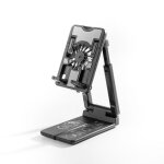 Support t�l�phone multifonction 3 en 1 - clip / pied / refroidissement - compatible avec les t�l�phones ...