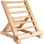 Support de t�l�phone portable en bambou pour ordinateur de bureau iphone tablette et tous les t�l�phones ...