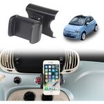 Support de t�l�phone portable pour fiat 500 2016 - 2024 - support de t�l�phone portable rotatif et fixe ...
