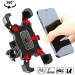 Support de t�l�phone - tiducel - universel - anti - choc - rotation 360� - installation facile