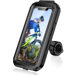 Support t�l�phone v�lo moto scooter universel ecran tactile etanche rotation � 360 vtt support guidon ...