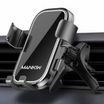 Support tlphone voiture grille aration - mankiw - compatible avec smartphones universels de 45  70 ...