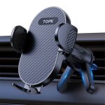 Support telephone voiture grille aerationporte t�l�phone voiture accroche360� rotation socles t�l�phone ...