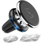 Support telephone voiture magnetique pour iphone et autres smartphones5 plaques métalliques Support telephone voiture magnetique pour iphone et autres smartphones5 plaques métalliques