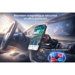 Support t�l�phone voiture magn�tique n52 ? grille d?a�ration ? rotation 360� ? fixation ultra - puissante ...