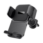 Support t�l�phone voiture militaire 360� rotatif pour grille da�ration (noir)