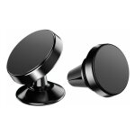 Support telephone voiture porte t�l�phone voiture universel 360� rotation magnetique portable aimant ...