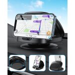 Support de t�l�phone pour voiture support de t�l�phone rotatif � 360� pour tableau de bord lavable et ...