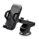 Support t�l�phone voiture universel avec rotation 360� fixation par ventouse compatible tableau de bord ...