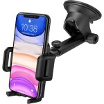 Support tlphone voiture ventouse pour tableau de bord pare - brise rotation 360 bras prolong angle ...