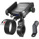 Support tlphonique de moto avec chargeur usb charge rapide 3. 0a guidon / vue arrire titulaire de ...