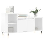 Support pour tlviseurmeuble de salon meuble tv blanc brillant 100x35x55cm bois dingnierie sqzr297082 ...