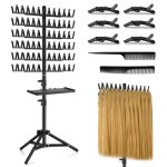 Support pour tresses de perruques support pour tresses de dreadlocks outil de tressage extensible