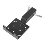 Support de treuil remorque - vevor - pour attelage remorque de r�cepteur 508 mm 2 et 4 trous de boulons ...