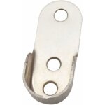 Support tringle penderie 10 pcs support dressing penderie ovale acier chrom support pour tringle rideau ...