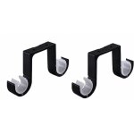 Support de tringle rideau 2 pices alliage daluminium pour tige 28 - 33mm couleurs multiples largeight ...
