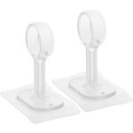 Supports tringle rideau plafond ? auto - adhsifs sans perage compatible divers barres