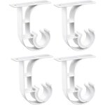 Support de tringle à rideau de plafond supports de tringle à rideaux blancs très résistants en alliage ... Support de tringle à rideau de plafond supports de tringle à rideaux blancs très résistants en alliage ...