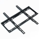 Support tv fixation murale pour tv oled samsung tq65s95c 2023 65 vesa 600x400mm noir - juanio