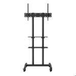Support tv mobile - duoku - réglable en hauteur - pour téléviseurs 32 - 70 po - capacité 598 kg - roulant ... Support tv mobile - duoku - réglable en hauteur - pour téléviseurs 32 - 70 po - capacité 598 kg - roulant ...