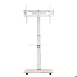 Support tv mobile - duoku - pct01 - 2 - compatible 32 - 70 pouces - inclinaison 25� - hauteur ajustable ...