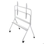 Support tv � roulettes - duoku - pour t�l�viseurs / led / lcd / oled de 889 � 2540 mm - chariot tv mobile ...