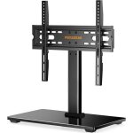 Support tv sur pied tv universel - pour de 26 - 60 pouces tlvisionrglable en hauteur max charge 40kg ...