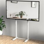 Support tv sur pied - pied tv universel pour lcd led plasma de 32 - 65 pouces - hauteur rglable charge ...