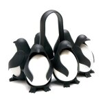 Support  ?ufs 3 en 1 egguins pour cuisiner conserver et servir cuiseur  ?ufs durs en forme de pingouin ...
