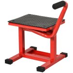 Support universel de moto homcom rglable cric hydraulique lve moto tout - terrain moto cross supermotard ...