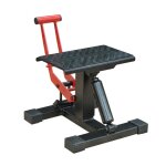Support universel de moto homcom rglable cric hydraulique support de motocross absorbeur de chocs 150kg ...