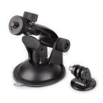 Support ventouse + adaptateur trpied fixation voiture pour gopro hero 3 / 2 / 1