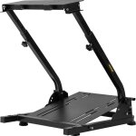 Support de volant pliable - vevor - acier au carbone - 48 x 77 x 19 cm - pour simulateur de cockpit support ...