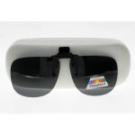 Sur - lunettes - ad sol lunettes de soleil - clip 1969 a - gris - grande taille - protection uv 3