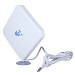 Surenhap antenne 2m antenne 3g 4g antenne de routage sans fil 35dbi pour deux connecteurs ts9